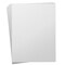 30 Sheets White Glitter Cardstock Paper for DIY Crafts, Card Making, Invitations, Double-Sided, 300gsm (8.5 x 11 In)